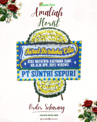 Papan Bunga Duka di Dabun Gelang