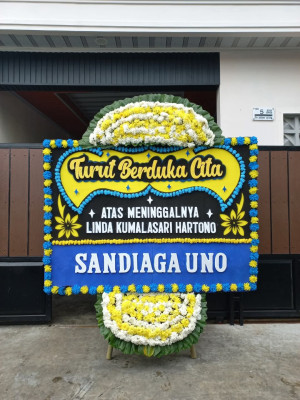 Papan Bunga Duka di Dabun Gelang