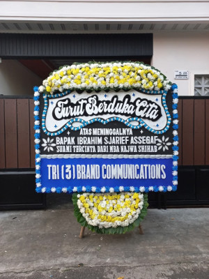 Papan Bunga Duka di Dabun Gelang